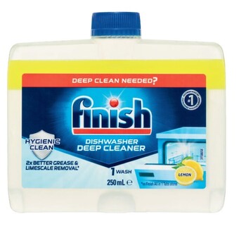 Coles Finish dishwasher cleaner 250ml offer