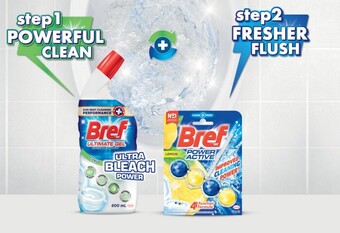 Coles Bref toilet cleaner 42g-50g or liquid 700ml offer