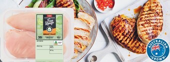 Coles Coles free range rspca approved chicken breast small pack offer