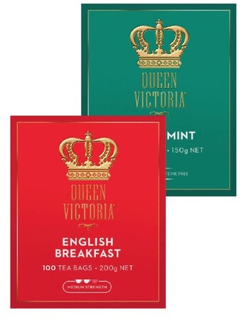 Coles Queen victoria tea bags 100 pack offer