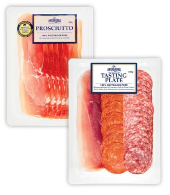 Coles Provedore prosciutto or tasting plate 100g offer