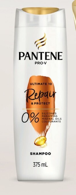 Coles Pantene repair & protect shampoo 375ml offer