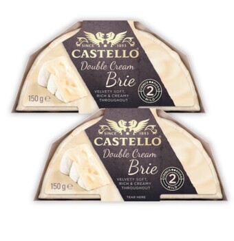Coles Castello double cream brie 150g offer
