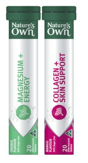 Coles Nature's own effervescent tablets 20 pack^ offer