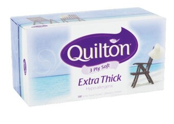 Quilton facial tissues 3 ply 110 pack