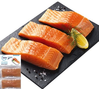 IGA Global seafoods salmon twin pack skin off 250g offer