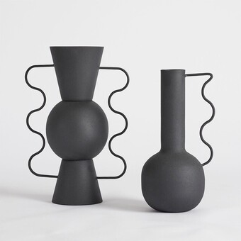Pillow Talk Louis metal vase by m.u.s.e. offer