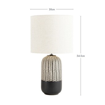 Pillow Talk River table lamp by habitat offer