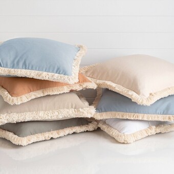 Pillow Talk Chester feather cushion by m.u.s.e. offer