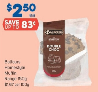 Balfours Homestyle Muffin Range 150g