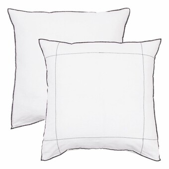 Gabriel cotton linen european pillowcase by m.u.s.e.