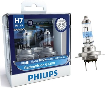 Autobarn Philips racing vision +200% headlight globes offer