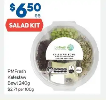 Foodland PMFresh Kaleslaw Bowl 240g offer