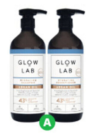 Woolworths A Glow Lab Shampoo or Conditioner 600ml offer
