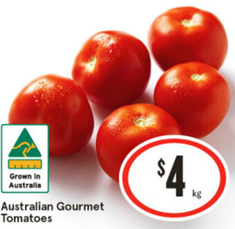 IGA Australian Gourmet Tomatoes offer