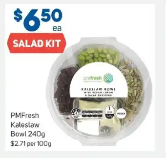 Foodland PMFresh Kaleslaw Bowl 100g offer