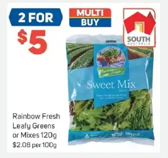 Foodland Rainbow Fresh Leafy Greens or Mixes 120g offer