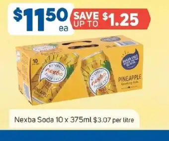 Foodland Nexba Soda 1 Litre offer
