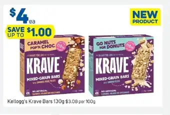 Foodland Kellogg's Krave Bars 130g offer
