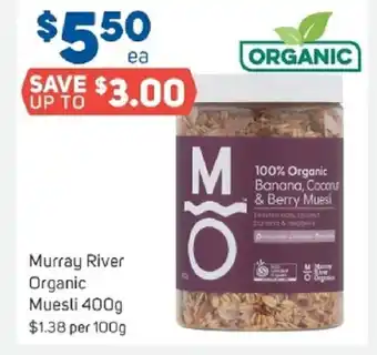 Murray River Organic Muesli 100g
