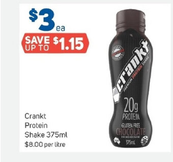 Crankt Protein Shake 375ml