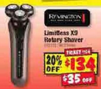 JB Hi-Fi Limitless X9 Rotary Shaver offer