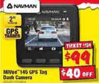 JB Hi-Fi MiVue 145 GPS Tag Dash Camera offer