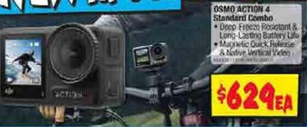 JB Hi-Fi OSMO ACTION 4 Standard Combo offer
