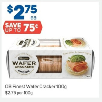 Foodland OB Finest Wafer Cracker 100g offer
