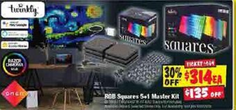 RGB Squares 5+1 Master Kit