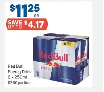 Foodland Red Bull Energy Drink 1 Litre offer