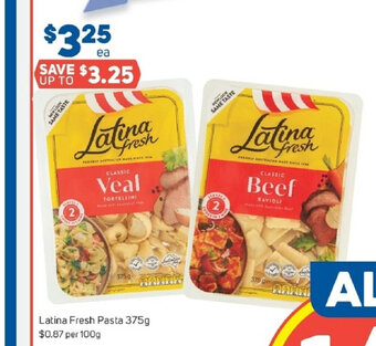 Foodland Latina Fresh Pasta 375g offer