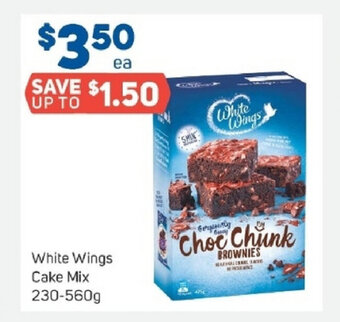 Foodland White Wings Cake Mix 230-560g offer