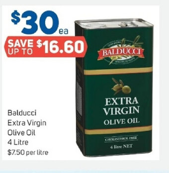 Foodland Balducci Extra Virgin Olive Oil 4 Litre offer