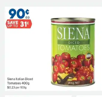 Foodland Siena Italian Diced Tomatoes 100g offer