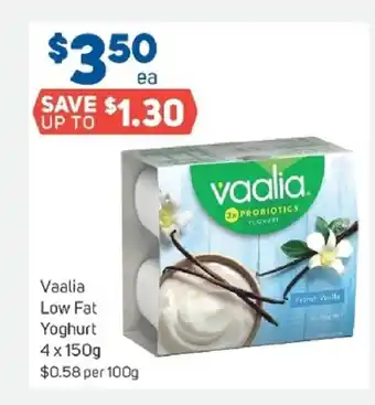 Foodland Vaalia Low Fat Yoghurt 100g offer