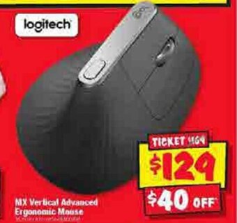 JB Hi-Fi MX Vertical Advanced Ergonomic Mouse offer