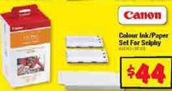 JB Hi-Fi Colour Ink/Paper Set For Selphy offer
