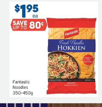 Foodland Fantastic Noodles 350-450g offer