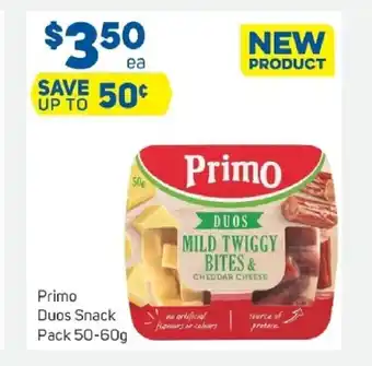 Foodland Primo Duos Snack Pack 50-60g offer