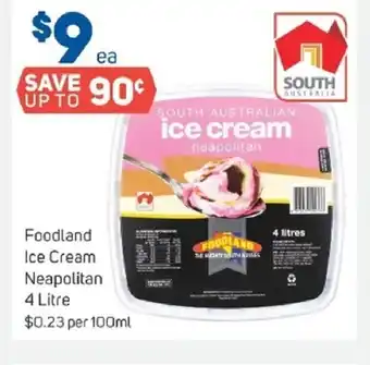 Foodland Foodland Ice Cream Neapolitan 100ml offer