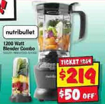 JB Hi-Fi 1200 Watt Blender Combo offer