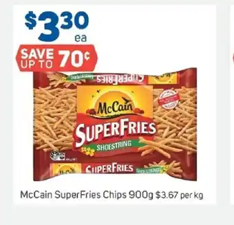 Foodland McCain SuperFries Chips 1kg offer