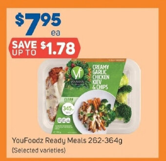 YouFoodz Ready Meals 262-364g