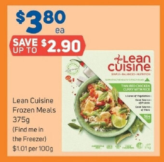 Foodland Lean Cuisine Frozen Meals 375g offer