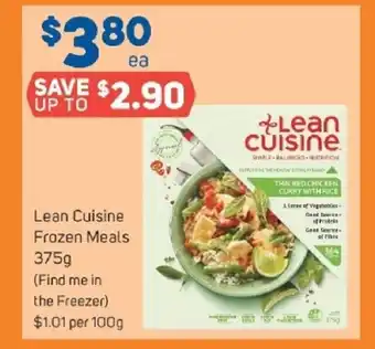 Foodland Lean Cuisine Frozen Meals 100g offer