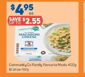 Foodland Community Co Family Favourite Meals 100g offer