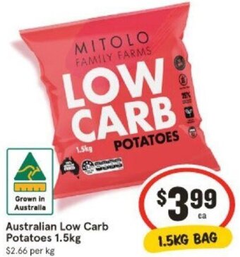 IGA Australian Low Carb Potatoes 1.5kg offer