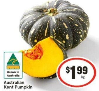 IGA Australian Kent Pumpkin offer