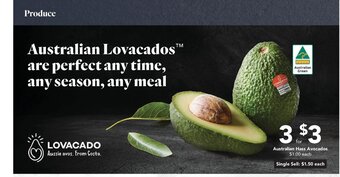 Drakes Australian Hass Avocados offer